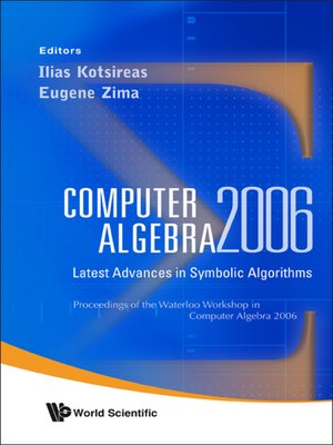 cover image of Computer Algebra 2006